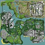 San Andreas Map